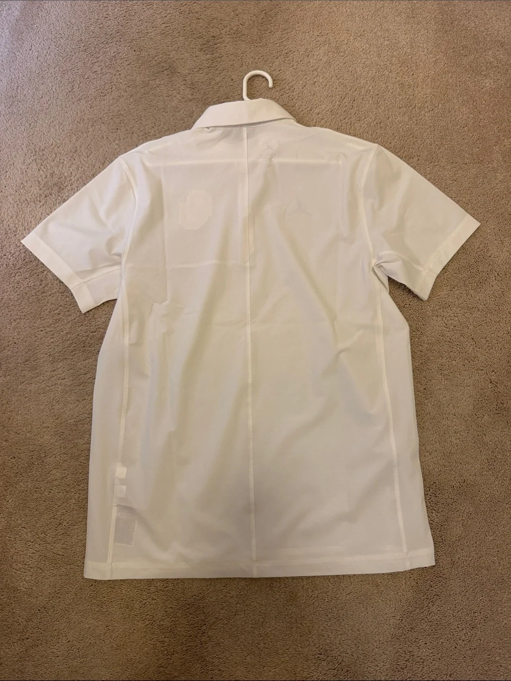 Oklahoma Jordan White Short-Sleeve Polo